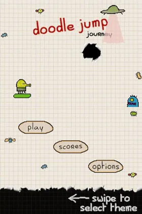 Doodle Jump Journey (USA) screen shot title